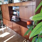 Scandinavian teak row 60s