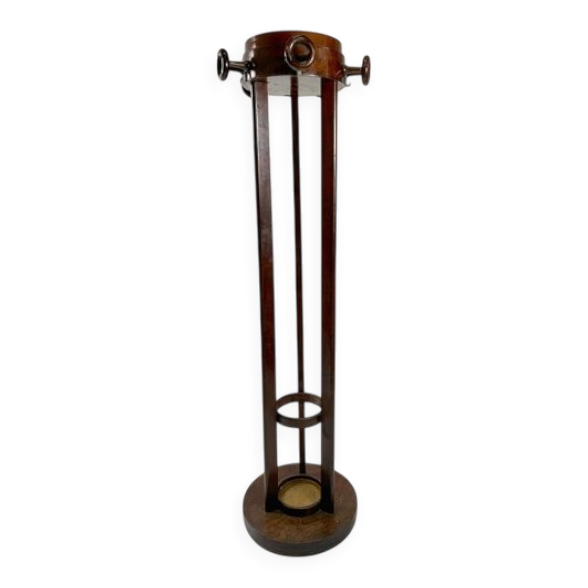 Viennese Secession Wooden Coat Rack in the style of Hoffmann, Vienna, Austria, 1890s