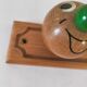 Vintage wooden children's coat rack