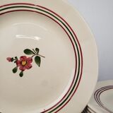 Flat plates - Sarreguemines, model Armelle