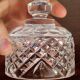 Cut crystal butter dish - Superb shine