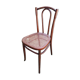 Chaise bistrot japy bois courbé & cannage ancienne