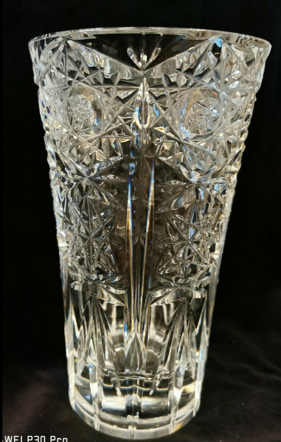Vase cristal Bayel comme neuf