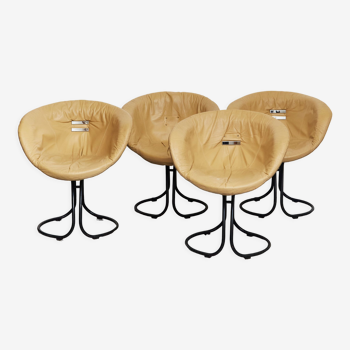 Gastone Rinaldi "Pan Am" Chairs for Rima