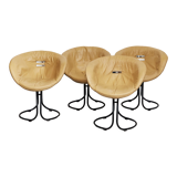 Gastone Rinaldi "Pan Am" Chairs for Rima