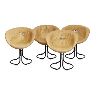 Gastone Rinaldi "Pan Am" Chairs for Rima