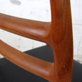 Set of 6 chairs teak MÖLLER