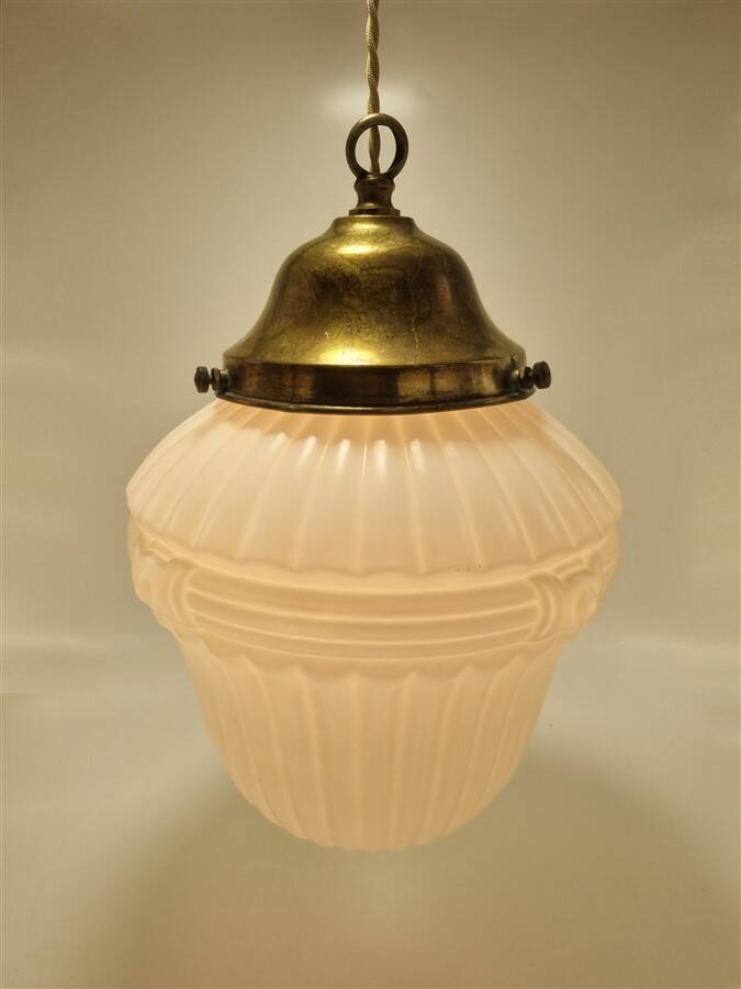 Art deco pendant light