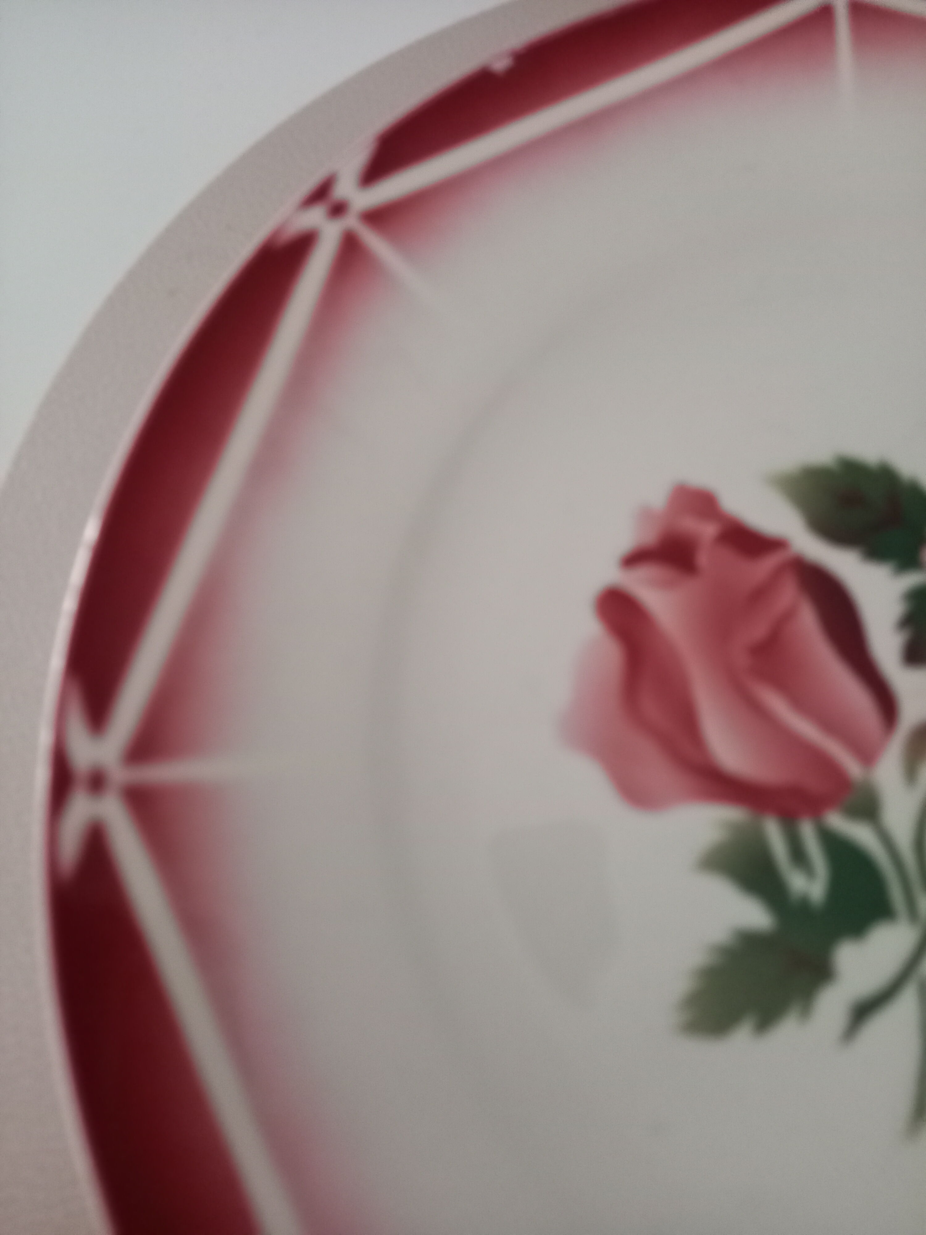 Lot of 8 flat plates Digoin Sarreguemines