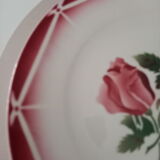 Lot of 8 flat plates Digoin Sarreguemines