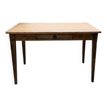 Bureau en pin et chêne 1950