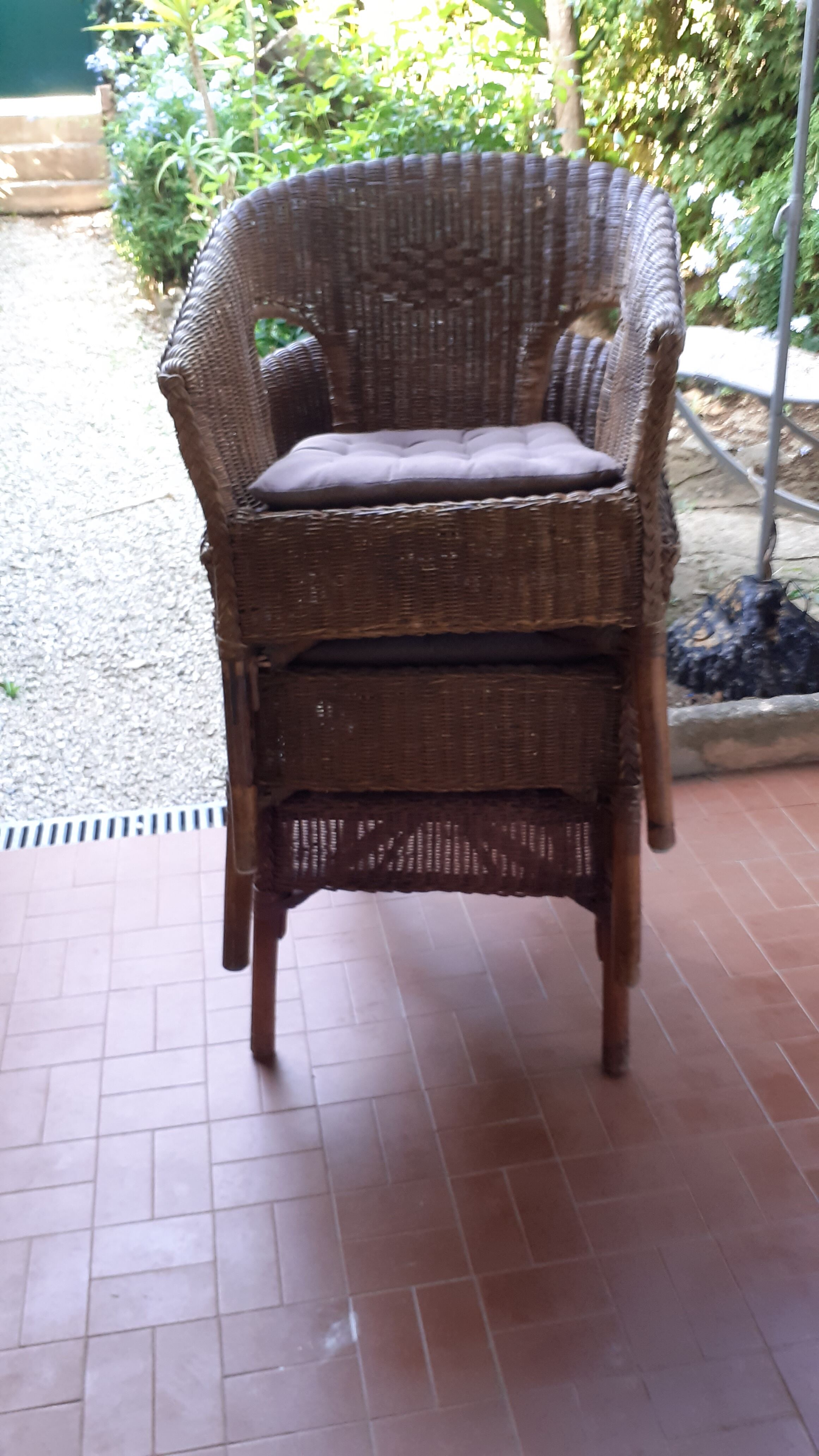 Fauteuils en rotin