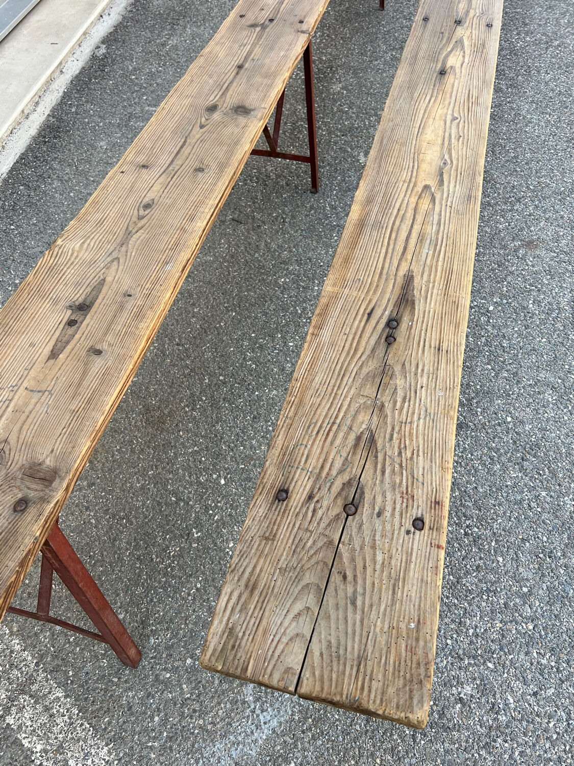 Bancs de guinguette XL