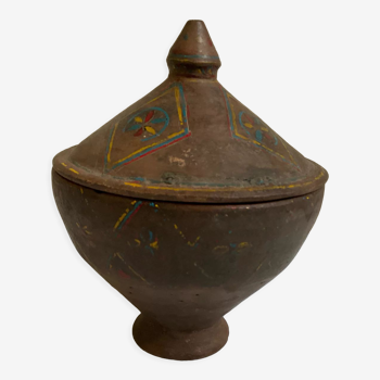 Berber pottery box