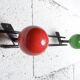 Coat door 2 balls 1950