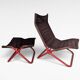 Folding chaise longue "Open" by Jan Dranger and Johan Huldt for Innovator, 1970s.