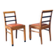 Set of Art Deco Belgian Side Chairs, 1930s