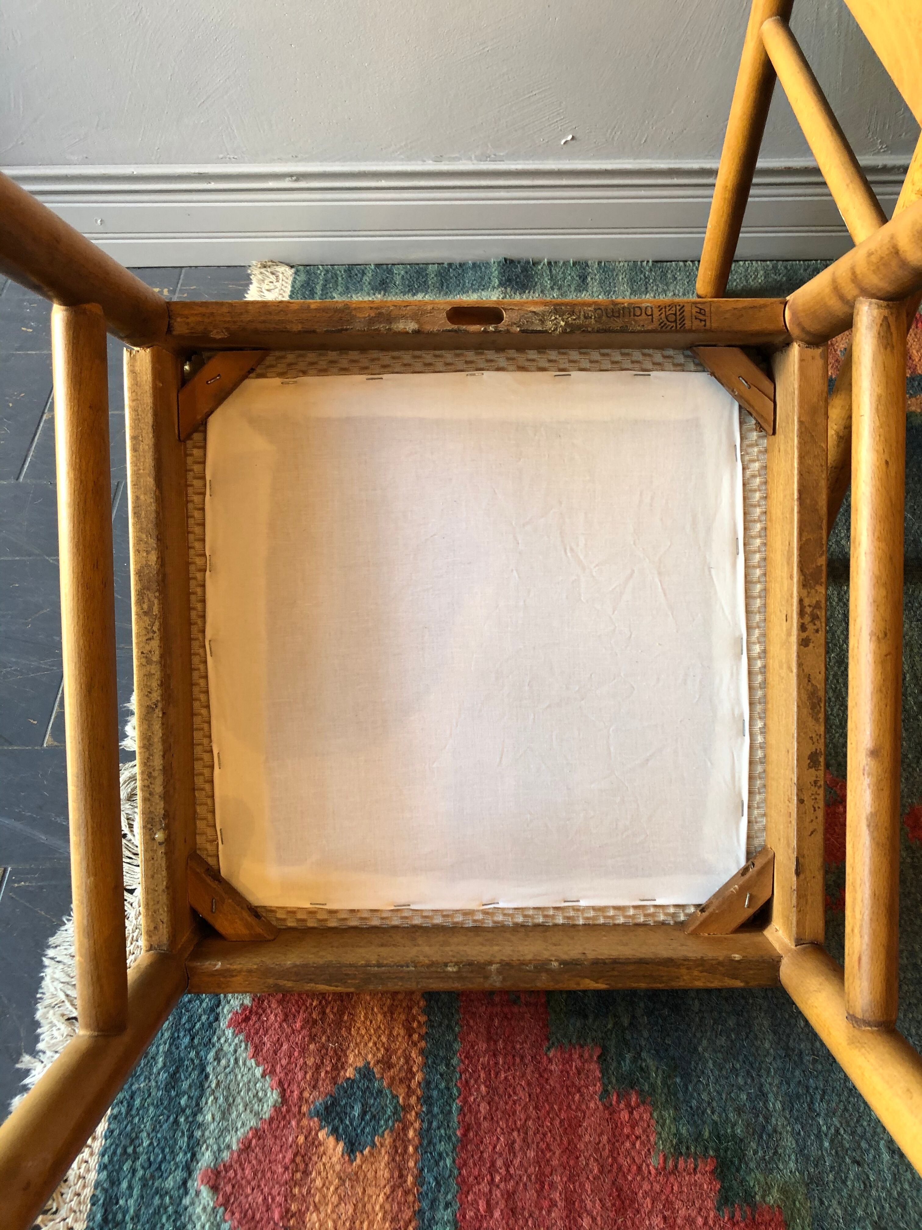 4 vintage Baumann chairs