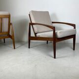 Danish palisander armchairs by Kai Kristiansen