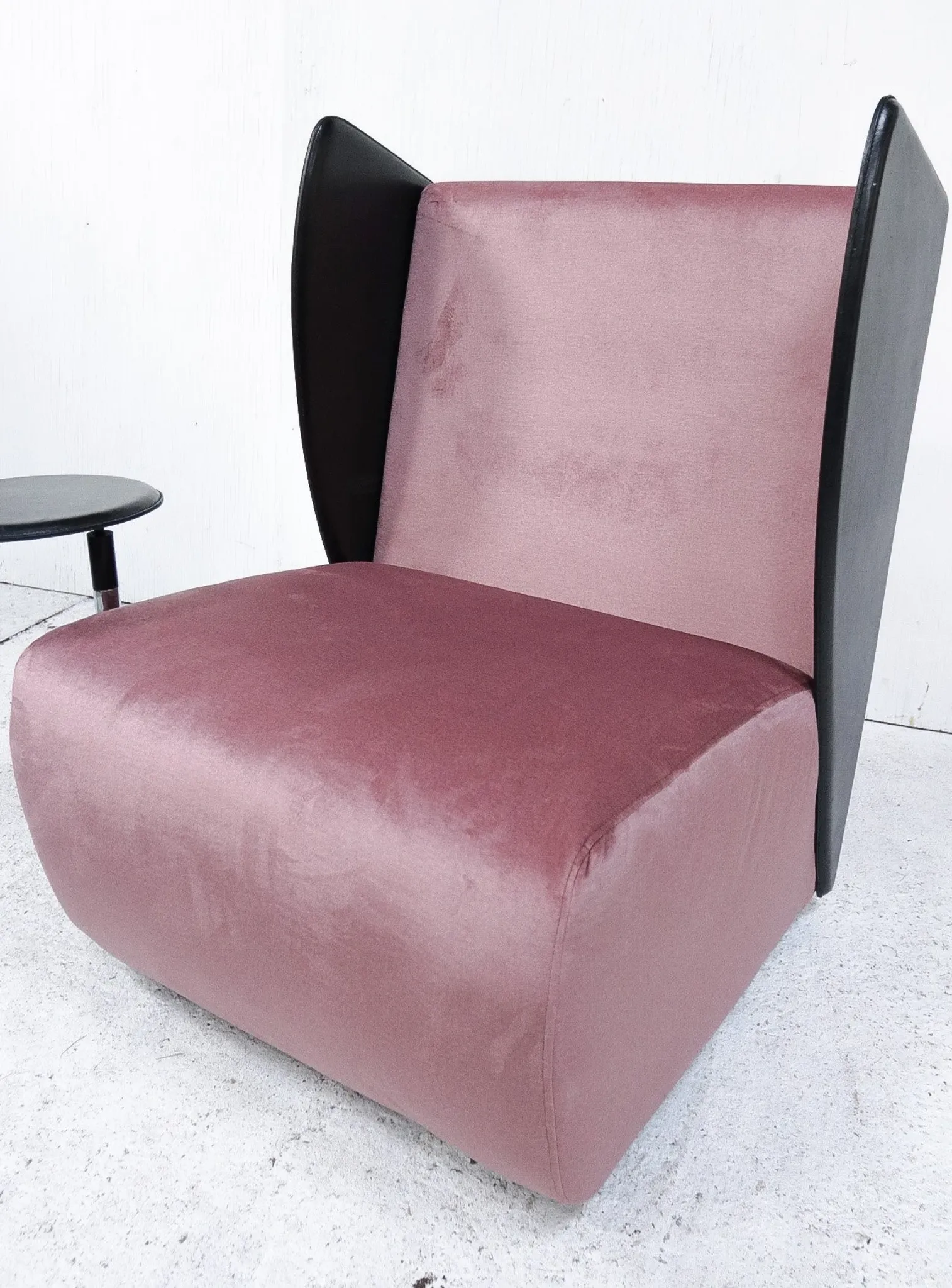 1980s Memphis style armchair by Mandelli and Selva for Salmistraro, Italy