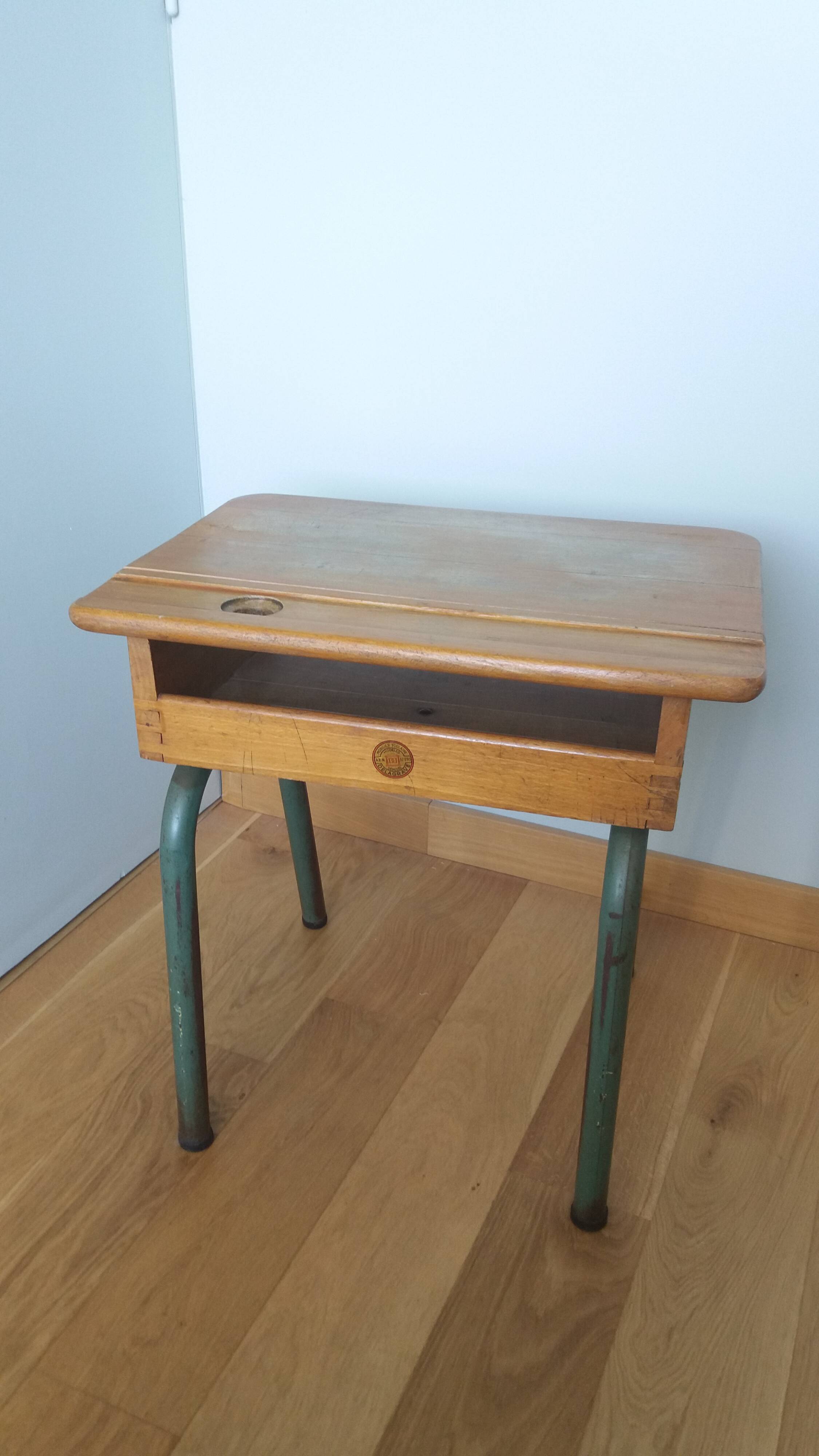 Bureau d’école pupitre d’écolier Delagrave