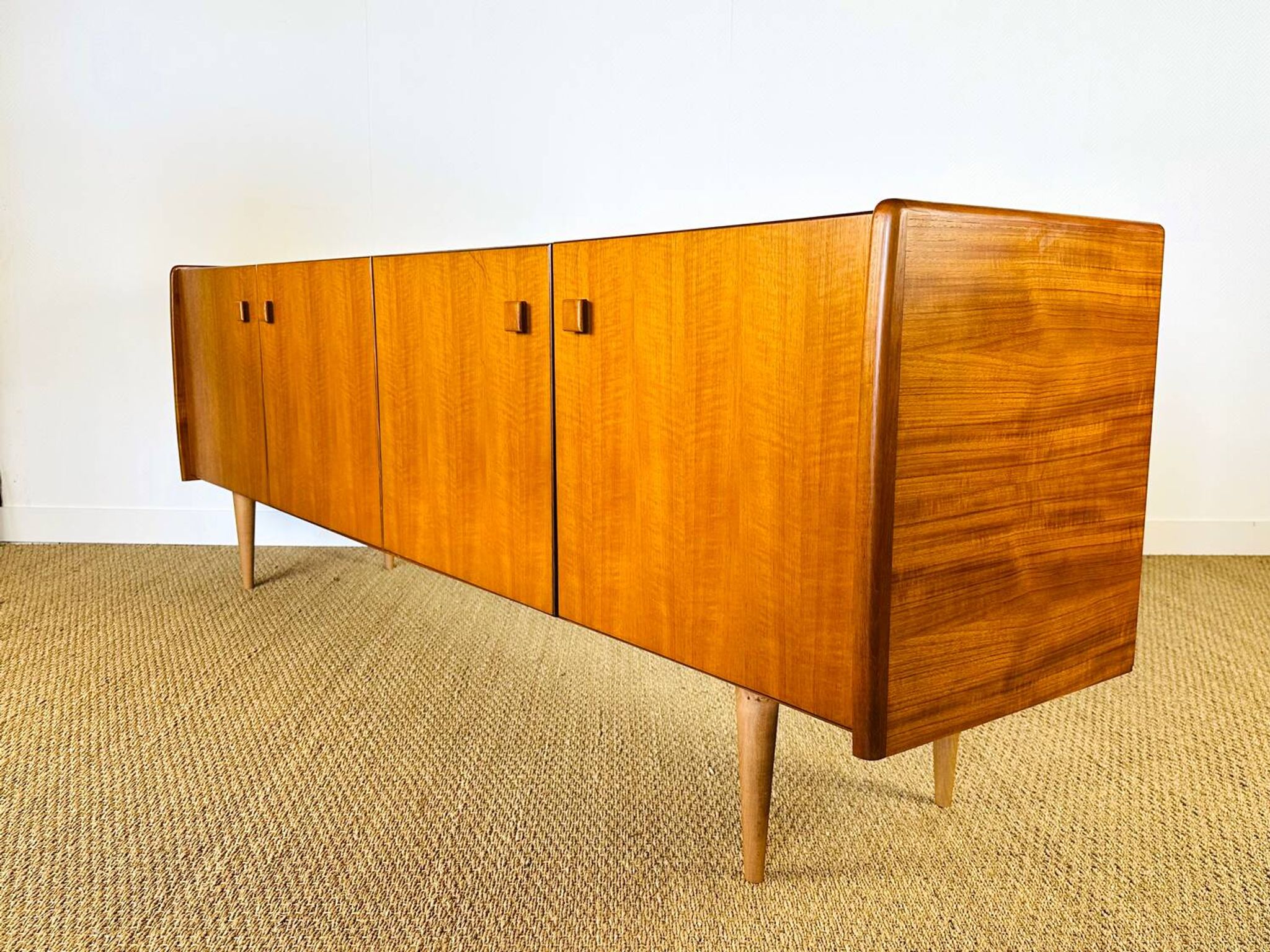 Enfilade scandinave en teck 1960