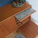 Restored Teak 1960s Long Mcintosh Dunvegan Teak Sideboard