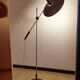 Mid-century pendulum floor lamp