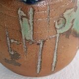 Michel delmotte miniature vase display object 1979