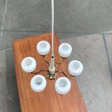 Swedish chandelier T526 from the mid-century by Hans-Agne Jakobsson for Hans-Agne Jakobsson AB.