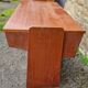 Wood veneer desk, 1970s