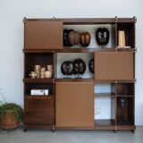 Bookcase 'Adolpho' by Sergio Rodrigues for OCA, Brazil, 1960s