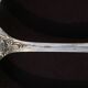 Housewife 6 people style Rocaille in silver metal
