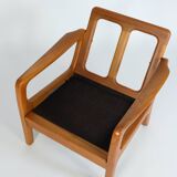 Fauteuil danois vintage en teck par Juul Kristensen - 1970