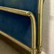 Directoire style bed in patinated beech, 20th century