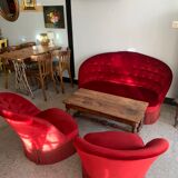 Sofa set and 2 toad armchairs