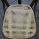 Bistrot chair, by CAMBIER-Belgium- caned, beautiful original patina-1920_