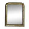 Miroir Louis Philippe en bois doré H 64 cm
