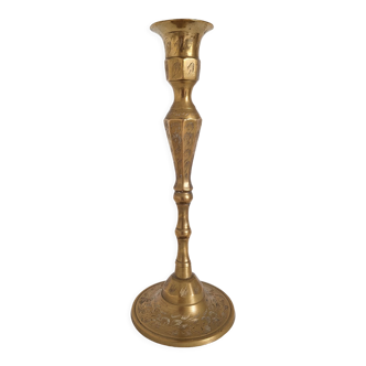 Vintage brass candle holder