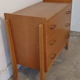 Commode vintage pieds compas