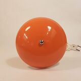 Orange "mushroom" lamp