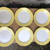 Yellow plates Lunéville