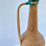 Vintage rattan lamp