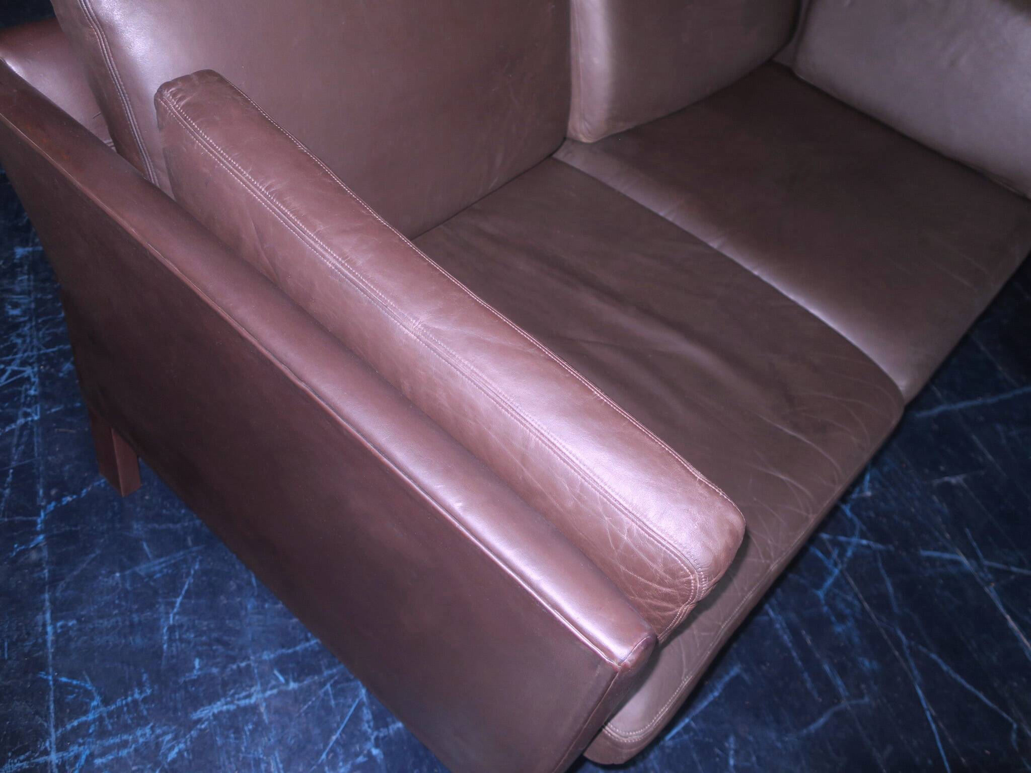 Danish mid century sofa with down filled cushions, 1970