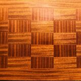 Vintage blond wood coffee table, Circa 60