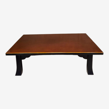 Lacquered rectangular coffee table