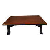 Lacquered rectangular coffee table