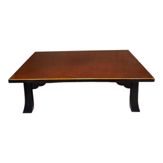 Lacquered rectangular coffee table