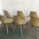 Ensemble de 6 chaises à manger DSW par Charles et Ray Eames