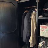 Exotic solid wood wardrobe